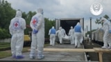 UKRAINE -- Repatriation measures. Bodies of deceased Ukrainians are being returned to Ukraine